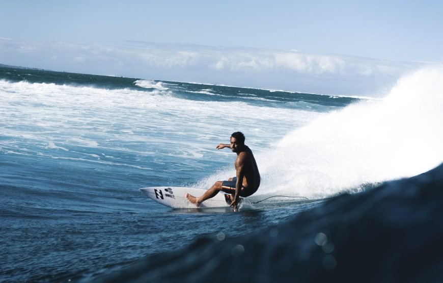 Surfing in Fiji