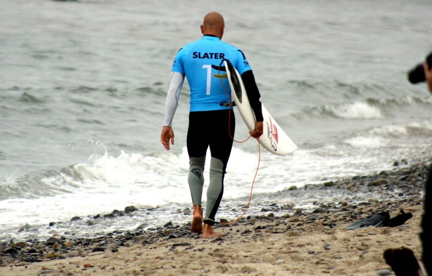 Surfing in Fiji